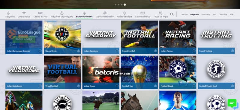 Sorte esportiva app